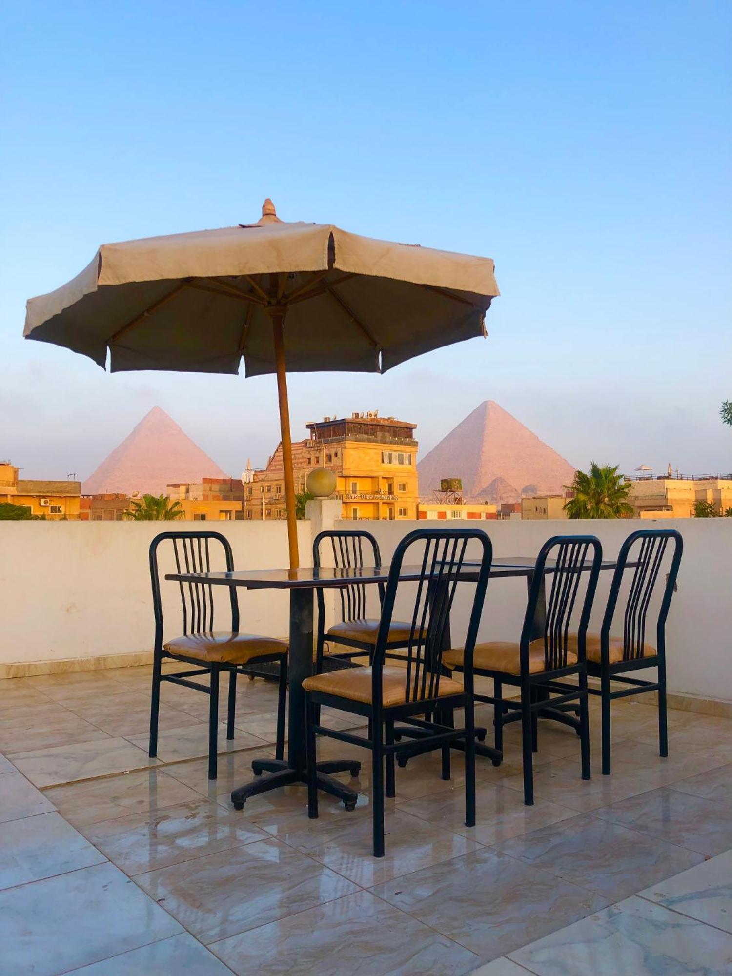 Matto Pyramids Inn Kafret el-Gabal Exteriér fotografie