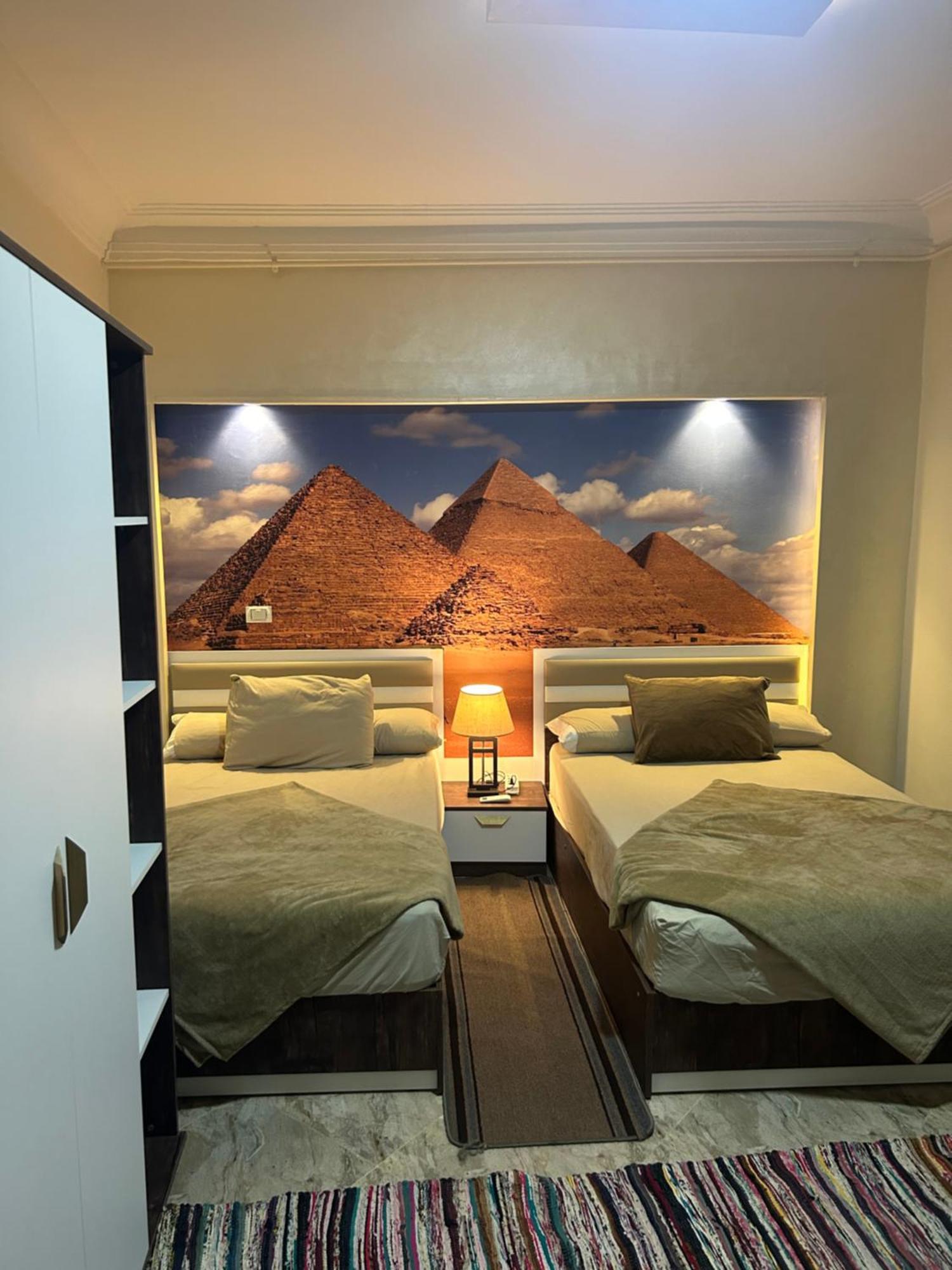 Matto Pyramids Inn Kafret el-Gabal Exteriér fotografie
